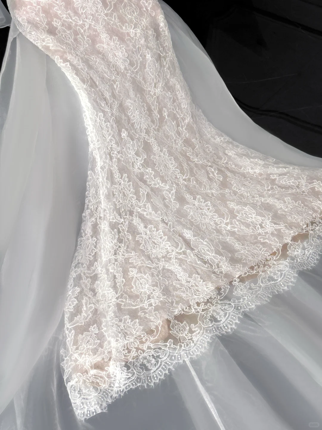 Elegant Ivory Applique Design Mermaid Wedding Dress Prom Dress Evening Dress TP4222