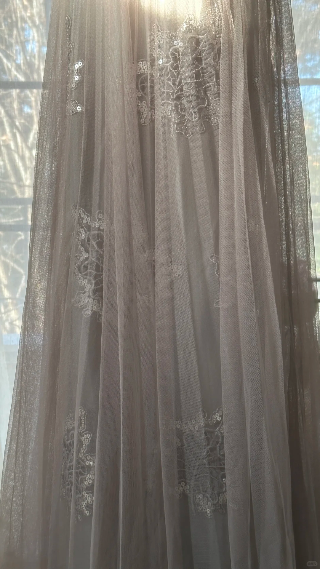 Vintage Light Purple Applique Design Romantic Chiffon Evening Dress Prom Dress TP4013