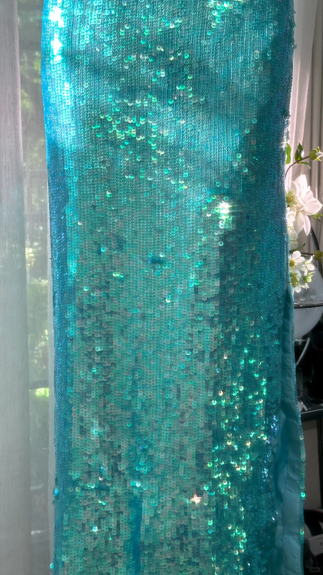 Gorgeous Glittering Green Strapless Sheath Prom Dress Evening Dress TP4302