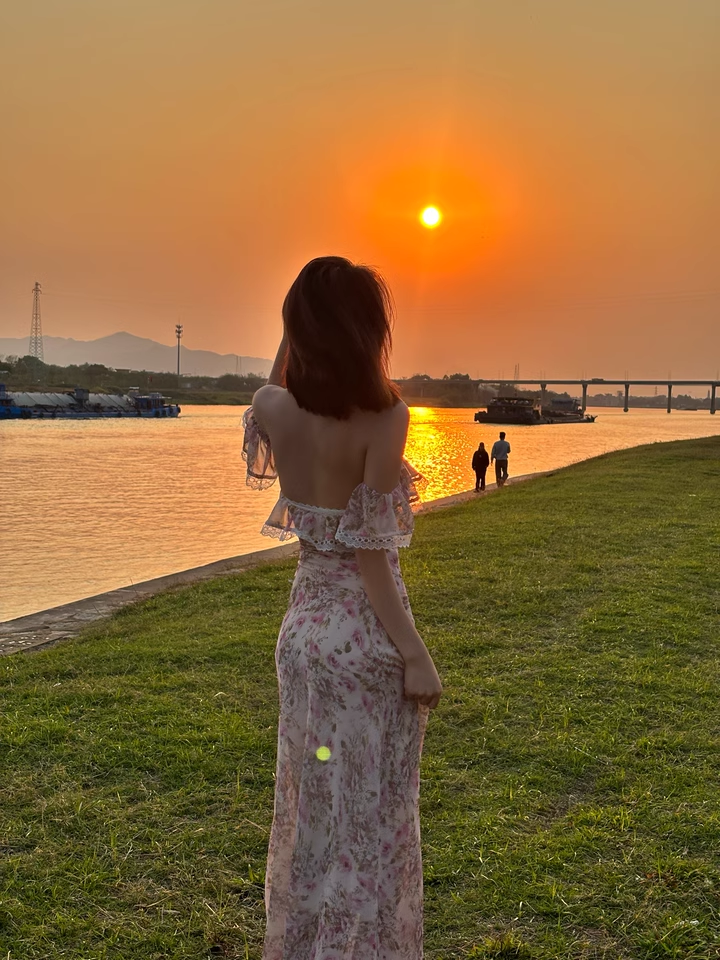 New Fashion Pink Floral Design Beach Holiday Long A-line Strapless Dress TP3311