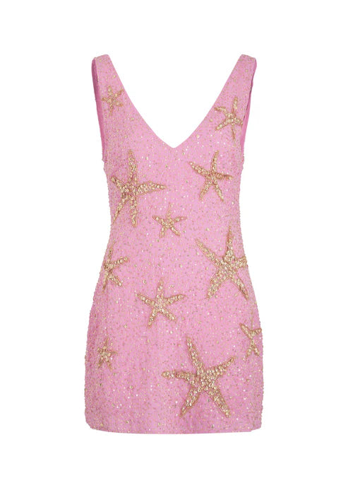 Retro Pink Sparkling Sequin V-neck Bodycon Homecoming Dress Party Dress TP4135