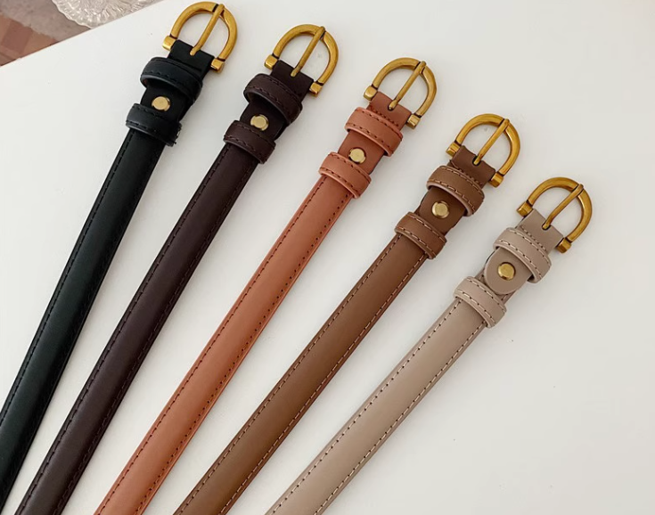New Fashion Genuine Leather Simple Design Lady Belt TP3252