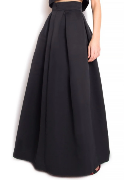 Elegant Black Two Piece Mother of Bride Dress Jewel Neck Evening Gown Long Simple Formal Dress TP4887