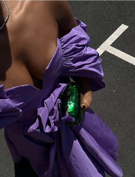 Chic Purple A-Line Off-Shoulder Formal Floor-Length Evening Sleeve TP1905