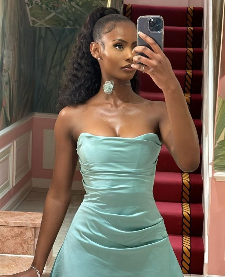 Chic Green Off Shoulder Sleeveless Mini Party Dress Homecoming Dress TP2216