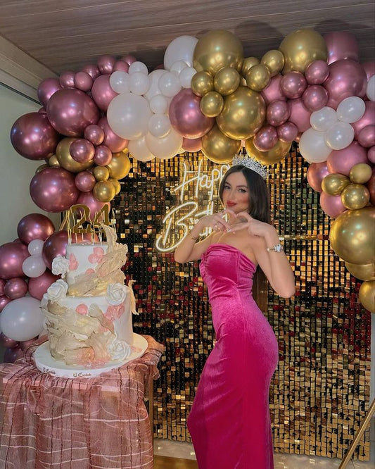 24th Birthday Party Pink Sweetheart Neck Strapless Velvet Mermaid Prom Dress TP2302