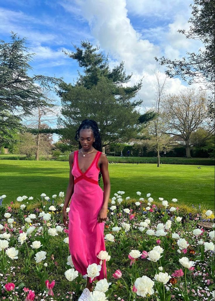 Bright Pink Deep V Neck Sleeveless Velvet Mermaid Long Prom Dress TP2402