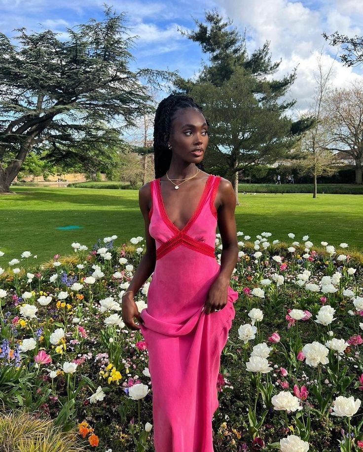 Bright Pink Deep V Neck Sleeveless Velvet Mermaid Long Prom Dress TP2402