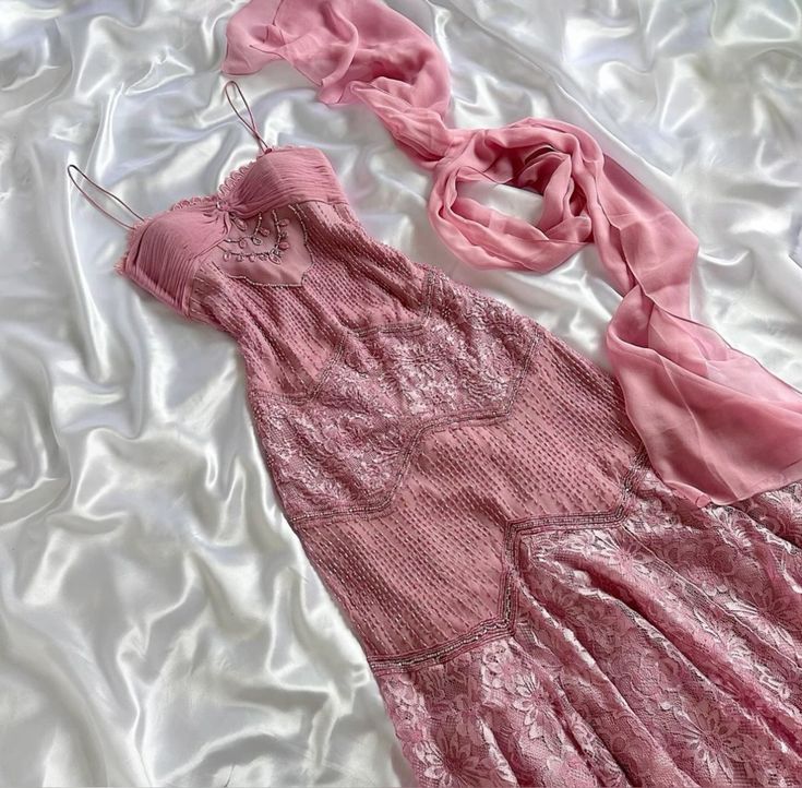 Vintage Pink Strapless Lace Long Prom Dress Party Dress TP2494