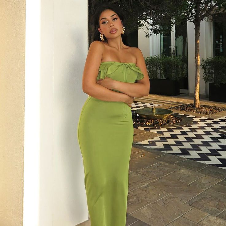 Sexy Green Off Shoulder Sleeveless Mermaid Long Prom Dress Evening Dress TP2496