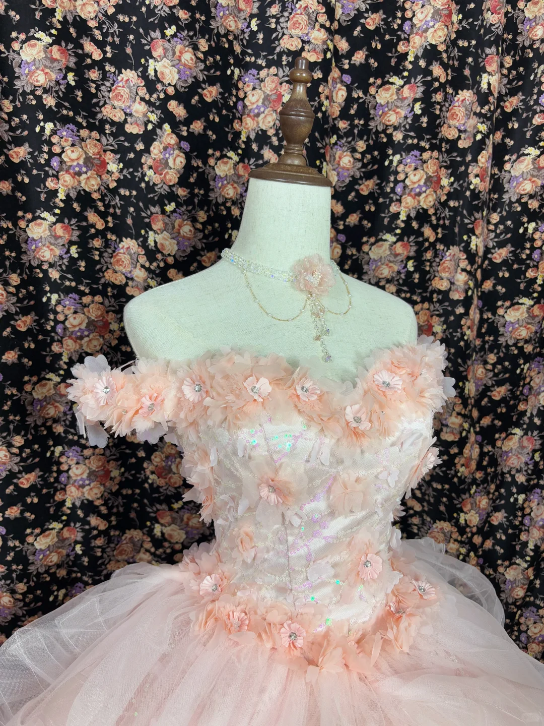 Elegant Sweetheart Beaded Off-the-shoulder Sweet 16 Quinceanera Strapless A-Line Floor-length Prom Dress Evening Dress Ball Gown TP4387