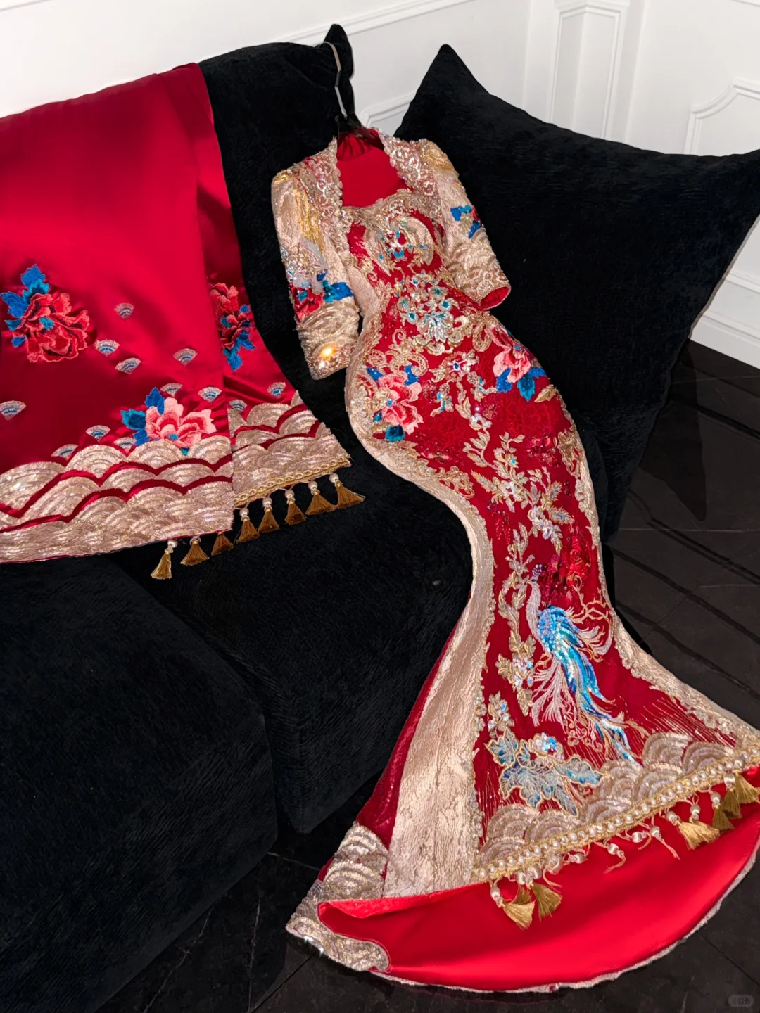 Sparkling Beaded Sequin Mermaid Design Exquisite Embroidery Gorgeous Evening Dress Prom Dresses TP4164