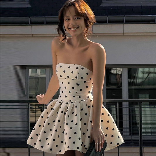 hoco dresses black and white Sexy Homecoming Dress Asymmetrical High Neck Short Prom Dress Pa Anna PromDress 4 bones in the bodice Homecoming Dresses Black And White