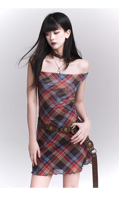 New Simple Fashion Gray Design Long-sleeved Dress TP2950