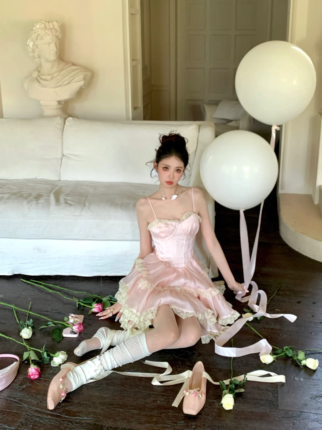 Cute Pink Sweetheart Princess Style Tiered A-Line Design Spaghetti Strap Short 18th Birthday Party Dress Homecoming Dress TP4227