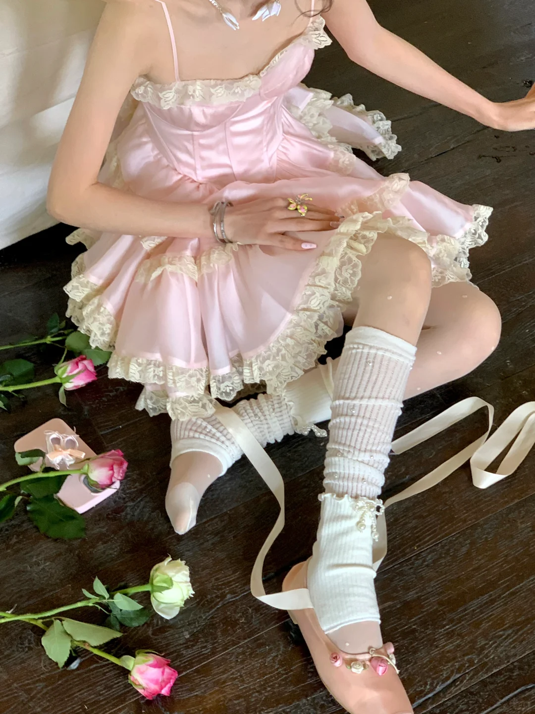 Cute Pink Sweetheart Princess Style Tiered A-Line Design Spaghetti Strap Short 18th Birthday Party Dress Homecoming Dress TP4227
