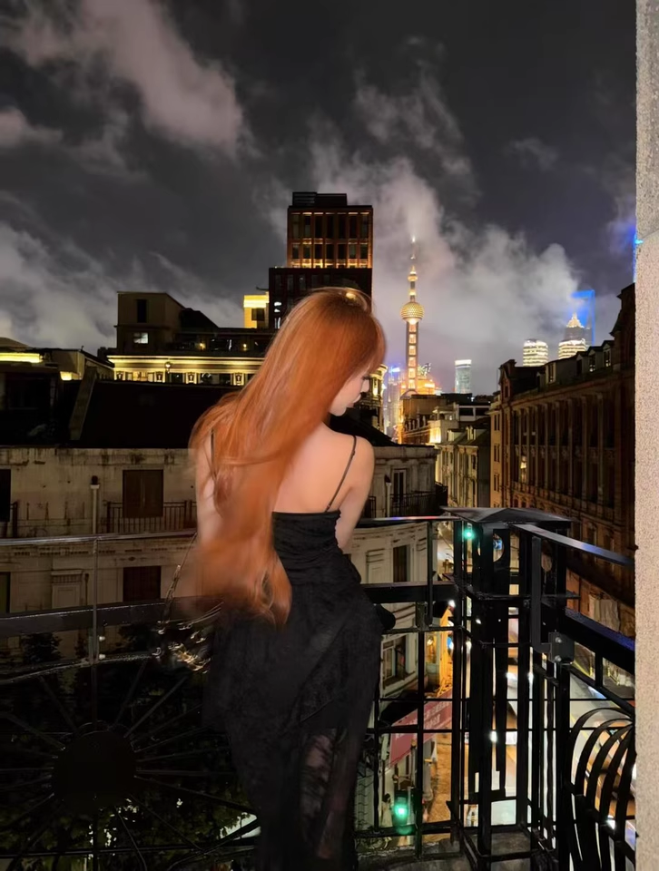 Fashion Black Irregular Ruffled Lace Hem Dress A-line Sleeveless Spaghetti Strap Dress TP3260