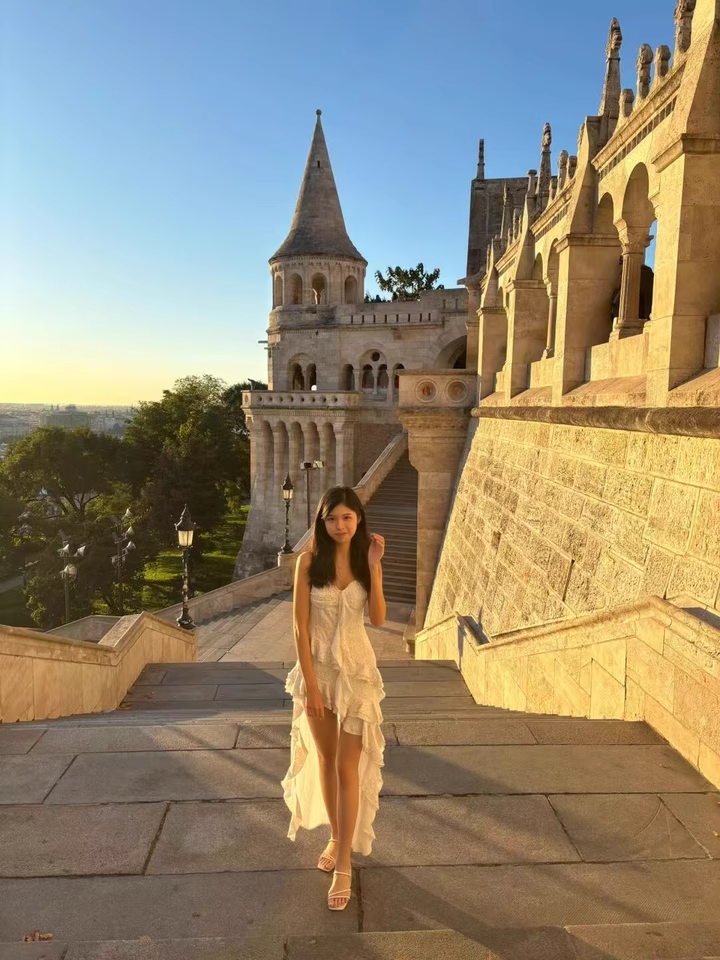 Fashion Irregular Ruffled Dress Hem Design A-line Sleeveless Spaghetti Strap Dress TP3259