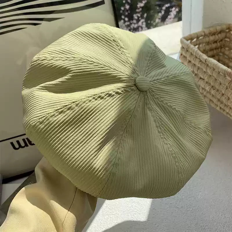 New Fashion Women Simple Thin Breathable Beret TP2810