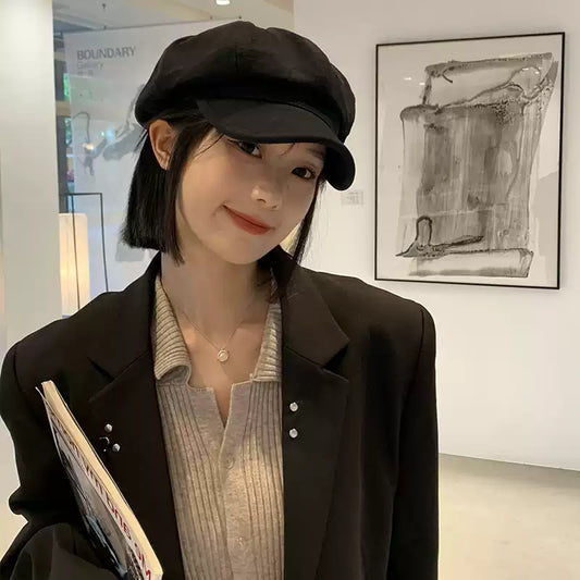Sweet Style New Ladies Cute Duck Tongue Beret TP2808
