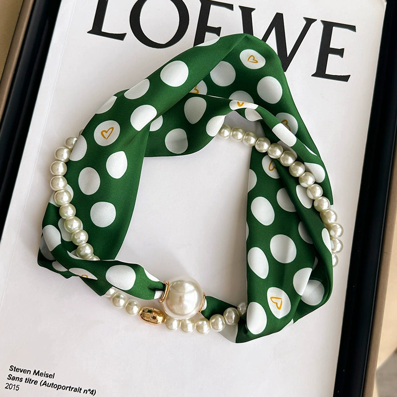 Vintage Elegant Versatile Soft Fabric Fashion Silk Scarf TP3133
