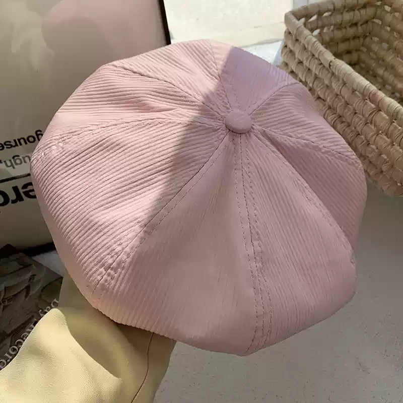 New Fashion Women Simple Thin Breathable Beret TP2810
