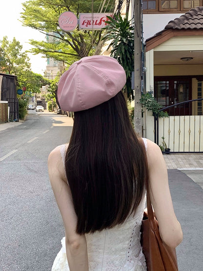 New Fashion Women Simple Thin Breathable Beret TP2810