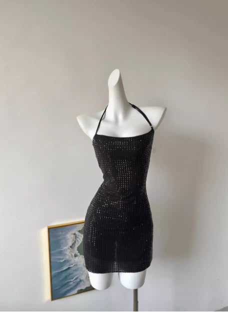 Vintage Shiny Beaded Sheath Short Party Dress Cocktail Dress Homecoming Dress TP4477