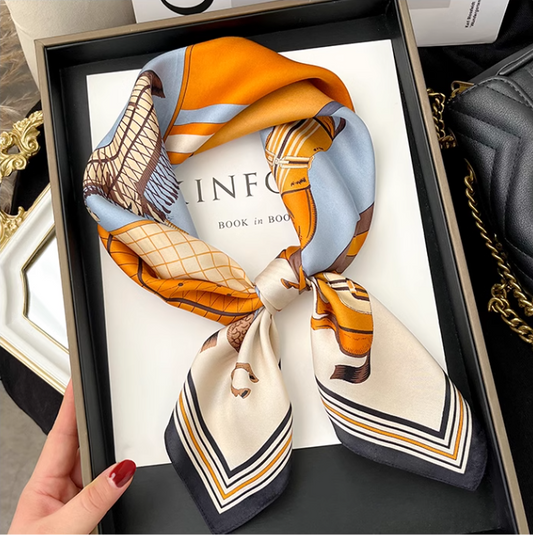 New Fashion Elegant Versatile Soft Fabric Silk Scarf TP3131