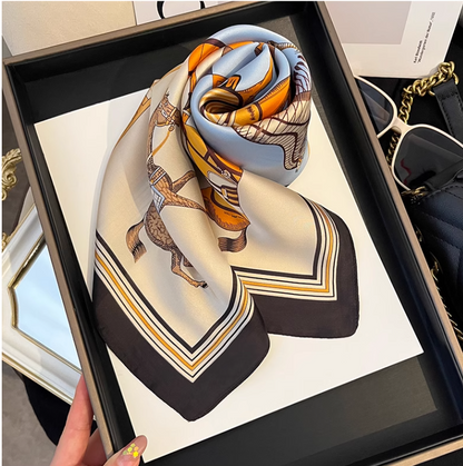 New Fashion Elegant Versatile Soft Fabric Silk Scarf TP3131