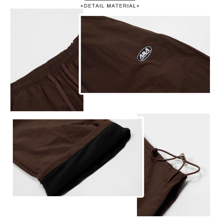 Simple Fashion Loose-fitting Large Pockets Design Street-style Long Casual Pants TP3241
