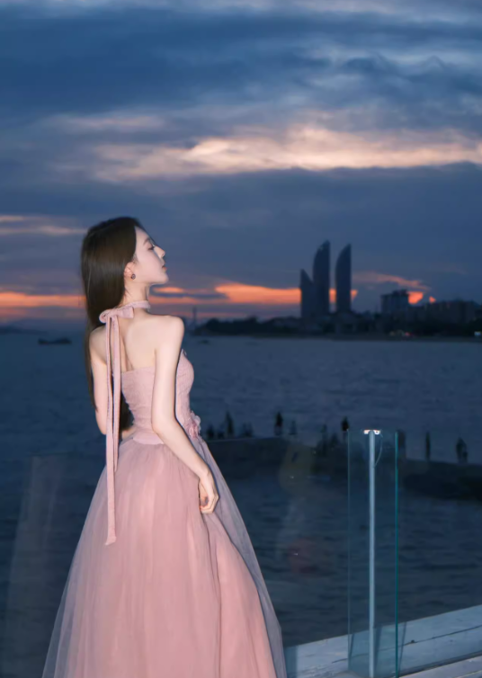 Elegant Pink A-Line Prom Dress Tulle Strapless Evening Gown Party Dress Long Formal Dress TP4794