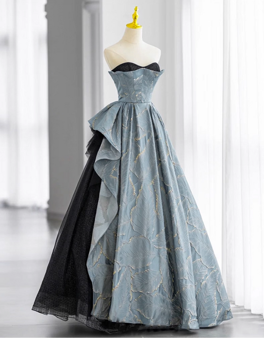 Elegant Strapless Sweetheart A-Line Quinceanera Ball Gown TP5225