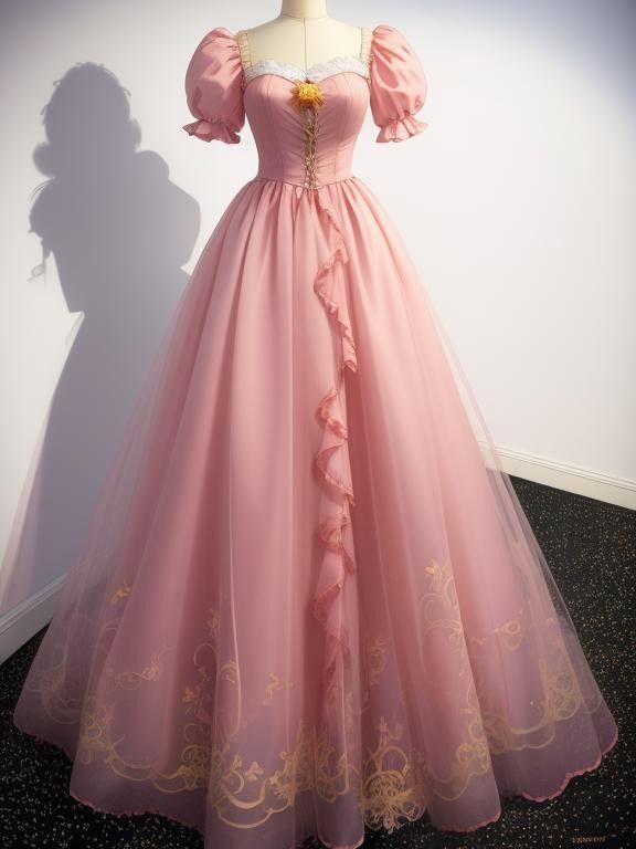 Elegant A-line Square Neck Pink Long Evening Dress Lace Prom Dress TH208