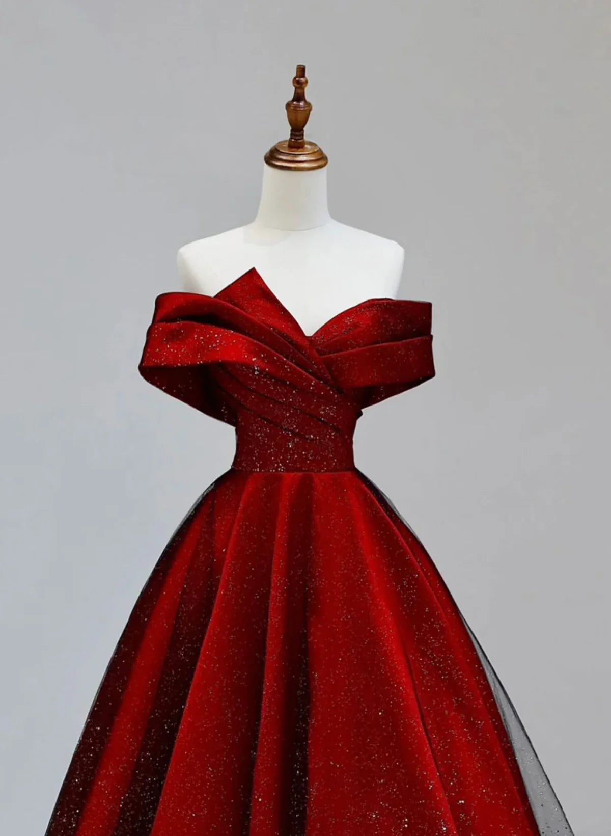 Red and Black Sweetheart Long Party Dress, Red and Black Long Evening Dress Prom Dress TP1151