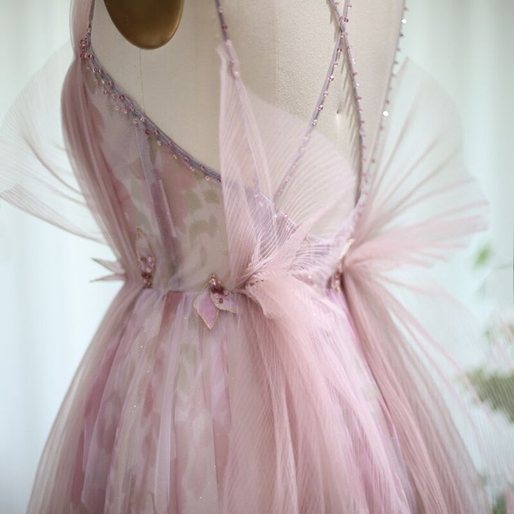 Spaghetti Straps Backless Formal Prom Dresses for Wedding Party   TP1484