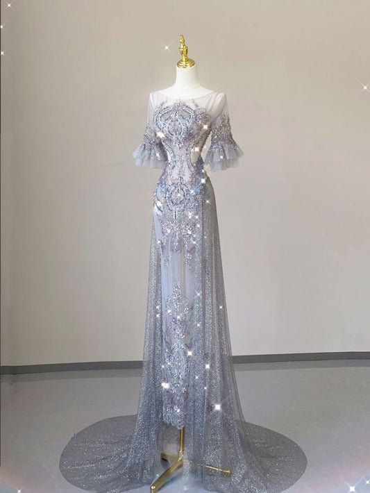 Grey Prom Dresses TreelyPromDress Grey Prom Dresses TreelyPromDress
