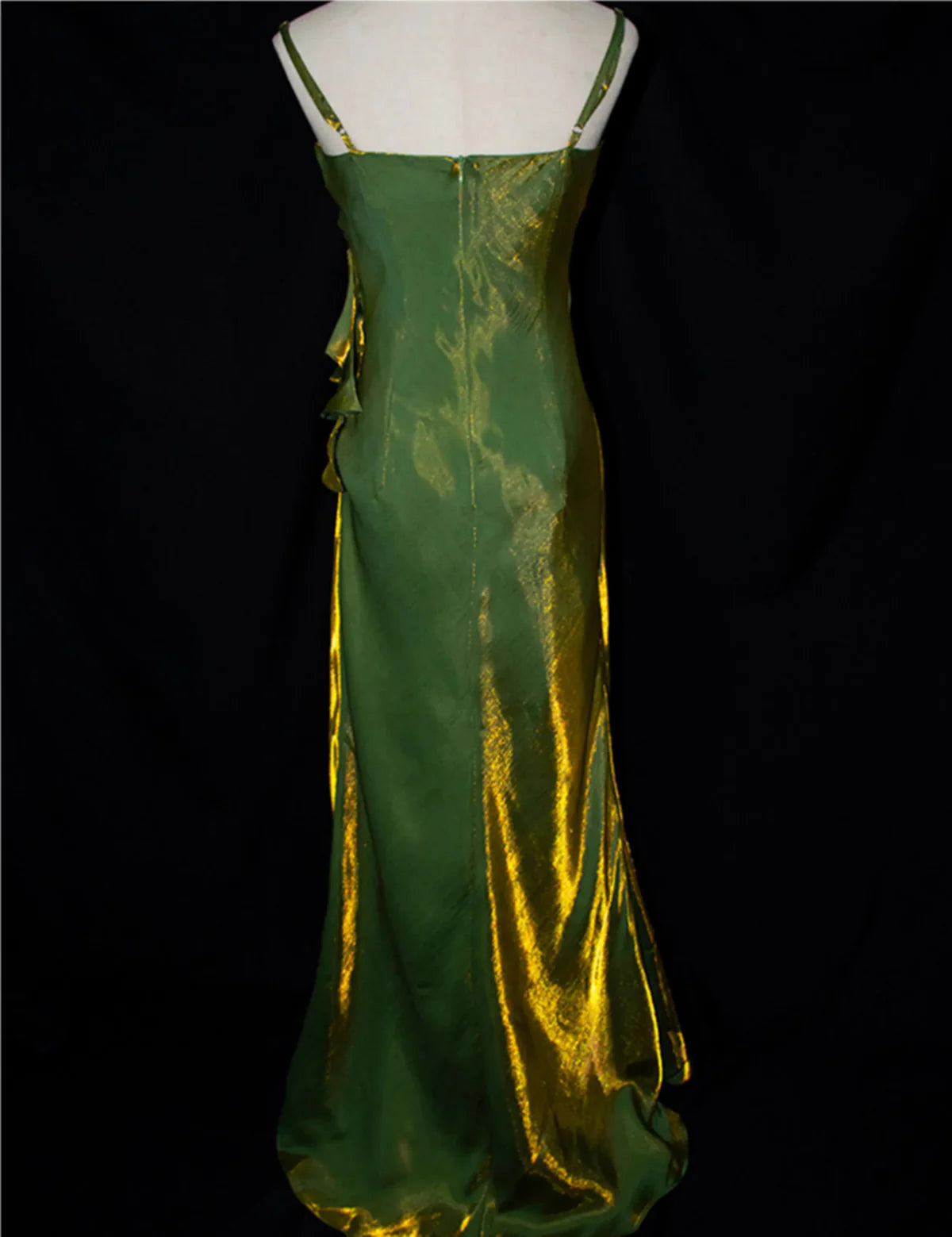 Purple Vintage Floral Embellished Sheath Gown Evening Dress TP1586