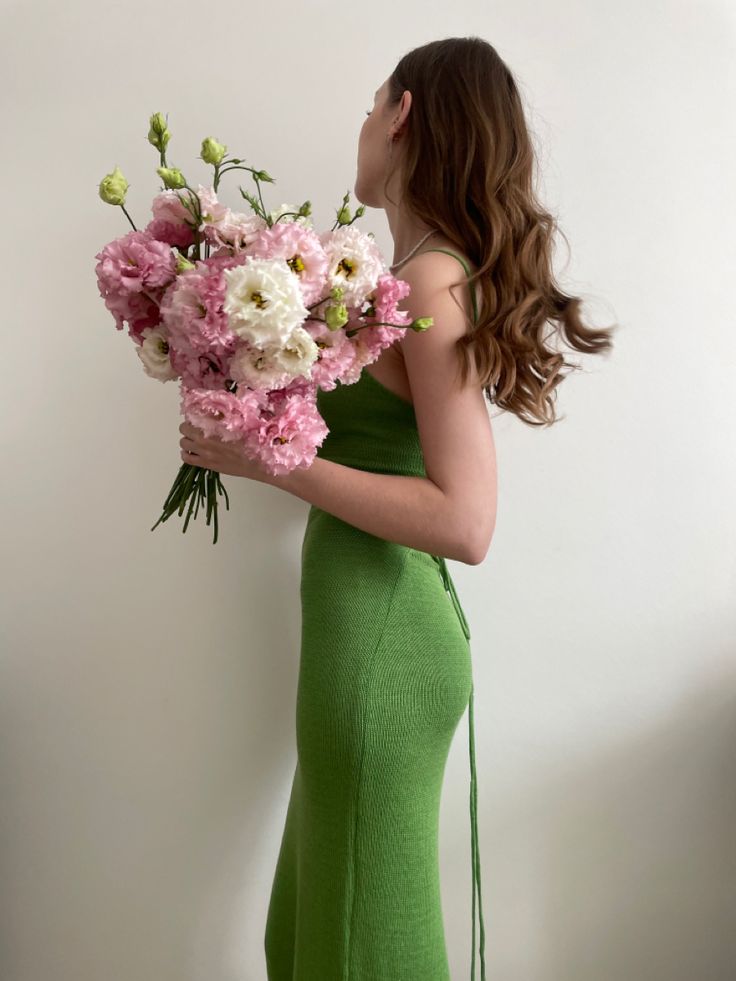 Simple Green Mermaid Bodycon Spaghetti Strap Sleeveless Maxi Dress TP1790