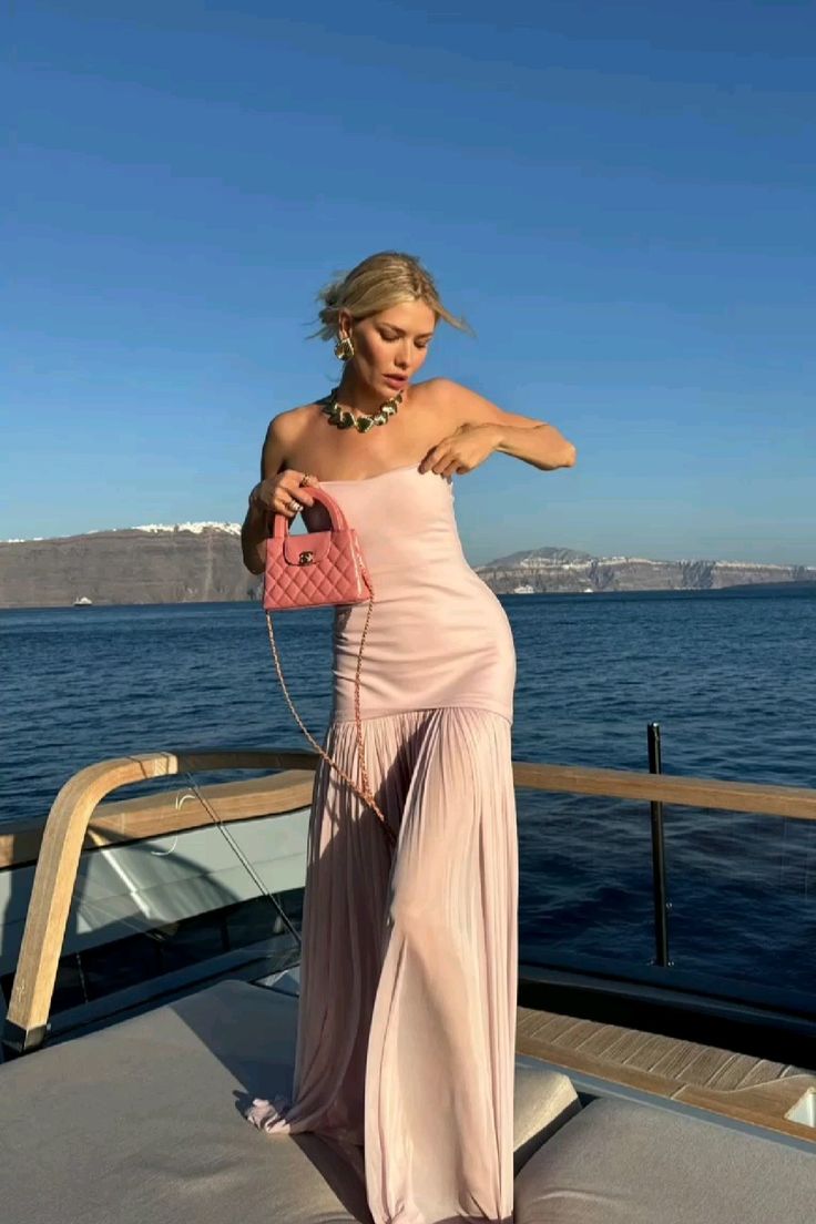 Pink Off-The-Shoulder A-Line Long Ball Gown TP1791