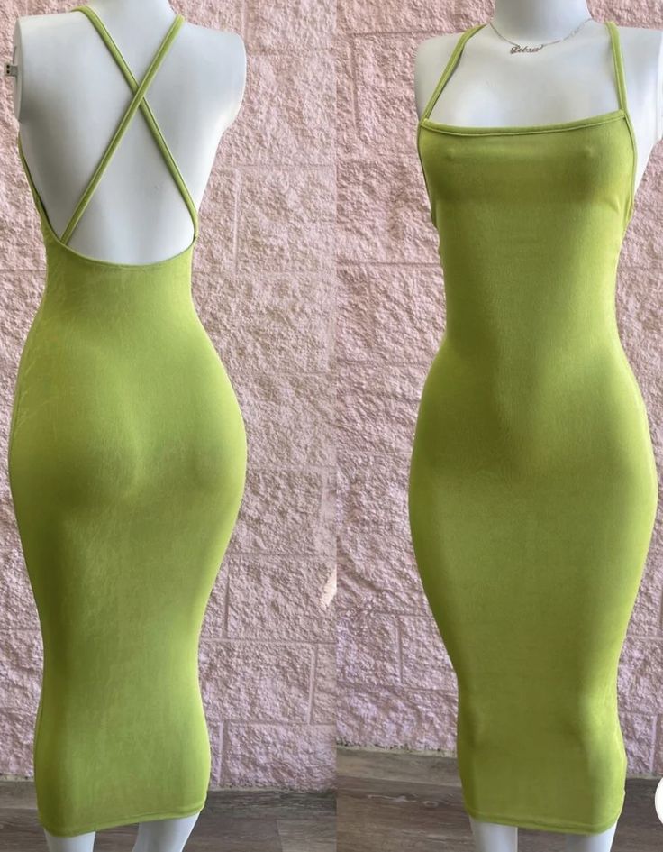 Sexy simple spaghetti strap sleeveless tight dress TP1824