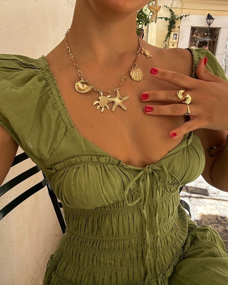Fresh Green A-Line Short Sleeve Backless Dress TP1888