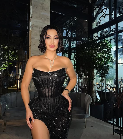 Gorgeous Black Off-the-shoulder Sequin Mermaid High Slit Long Ball Gown Evening Dress TP2009