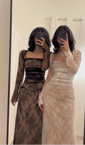 Sexy Sisters Strapless Lace Mermaid Ankle-Length Ball Gown TP2167