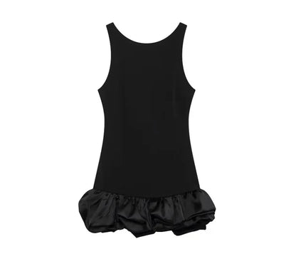Sweet Pink Off Shoulder Sleeveless Mini Birthday Party Dress Homecoming Dress TP2290