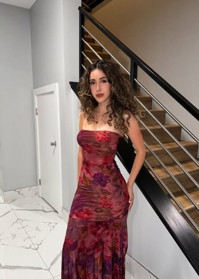 Sexy Strapless Printed Tube Top Bodycon Mermaid Long Prom Dress Evening Dress TP2750