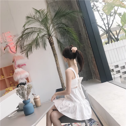 New Fashion Sleeveless Backless Beach Slim Spaghetti Strap Dress TP2983