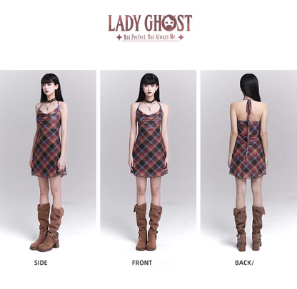 New Simple Fashion Gray Design Long-sleeved Dress TP2950