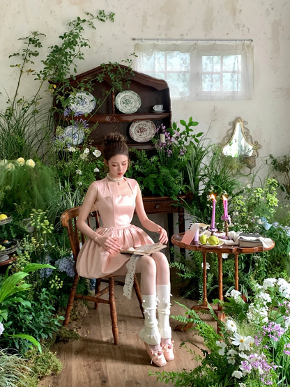 Cute Pink Princess Style Design A-Line Short 18th Birthday Party Dress Homecoming Dress TP4229