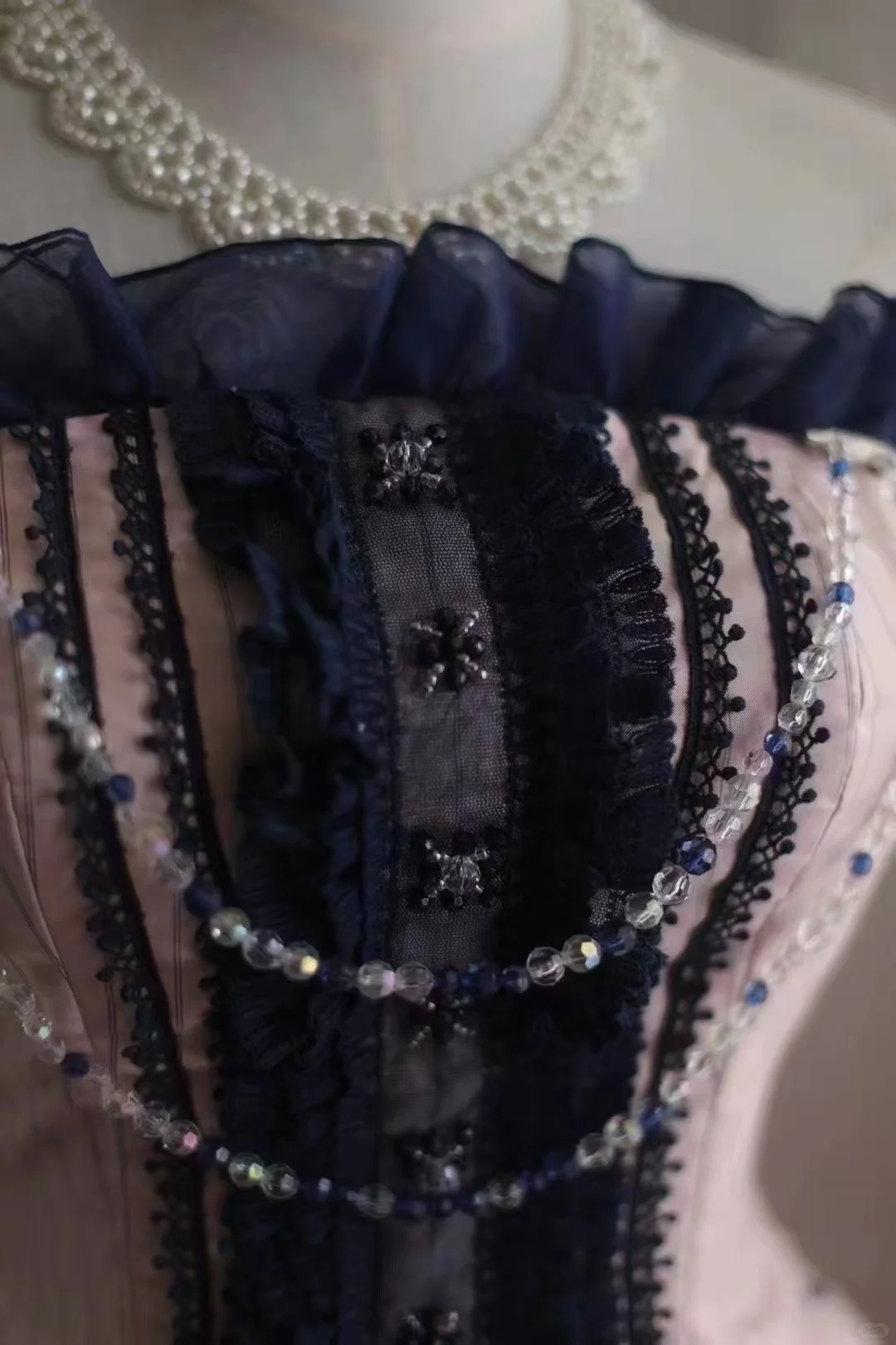 Chic Pink 3D Floral Applique A-Line Strapless Long Quinceanera Ball Gown TP5221